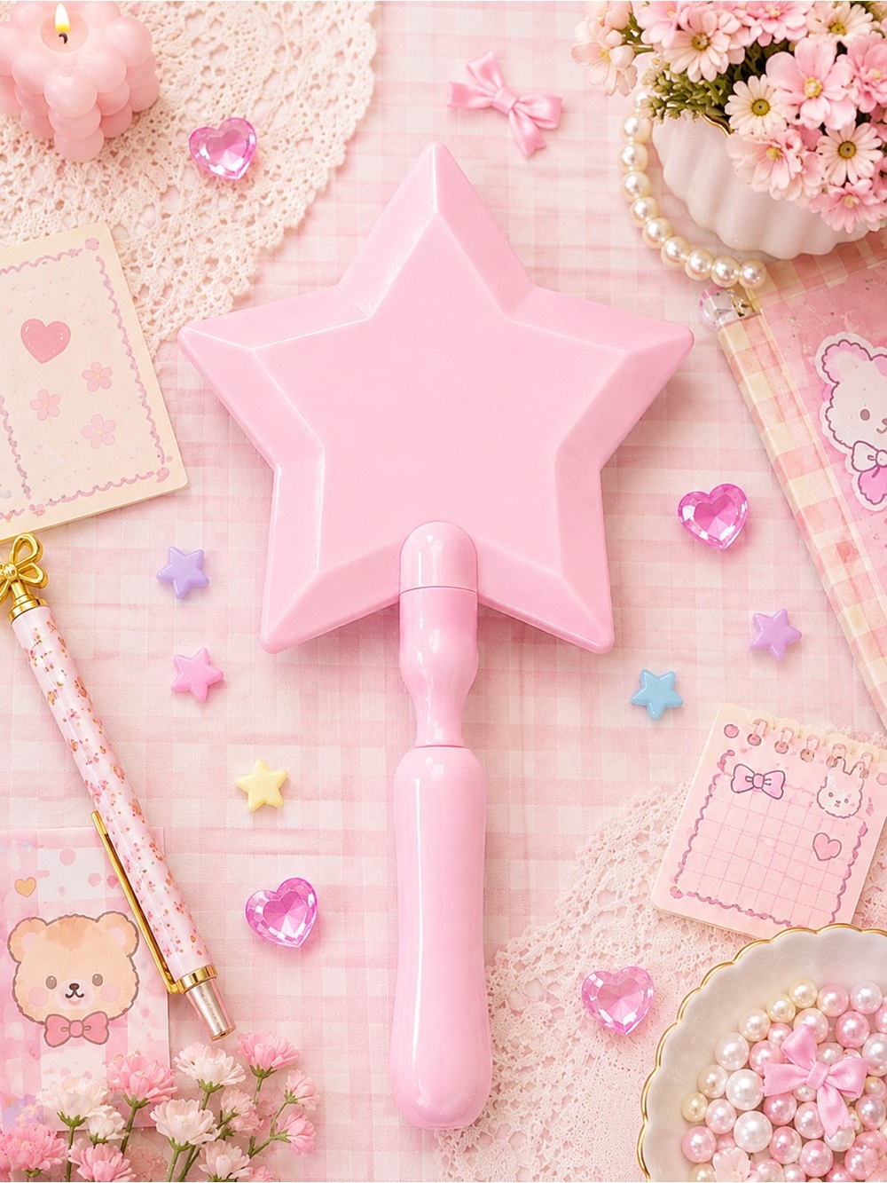 Pink Star Contactless Card Reader Wand – 3D Printed POS Payment Tap Tool NWOT